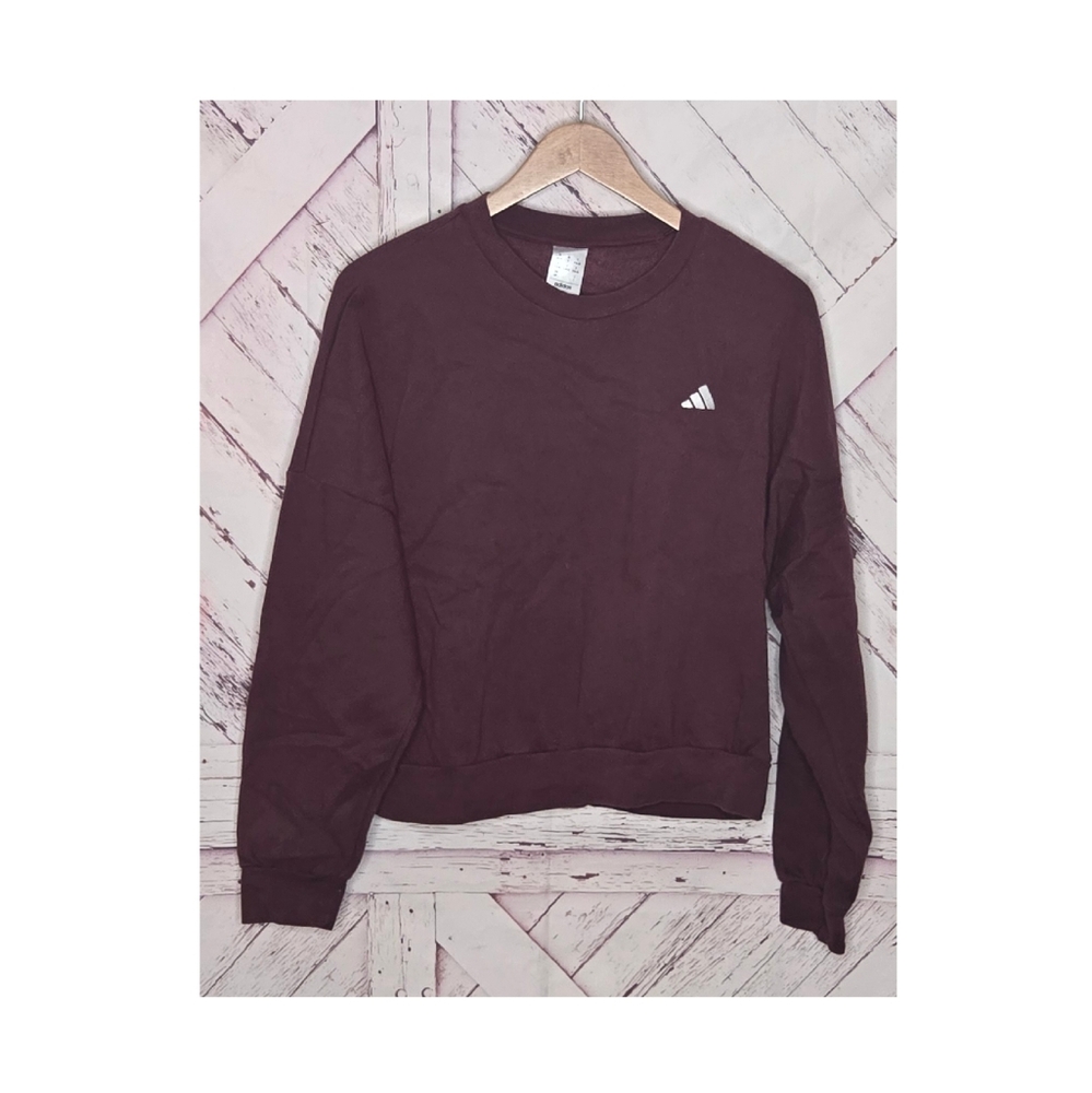 Adidas Maroon Sweatshirt & Pants Set - Picture 2 of 7